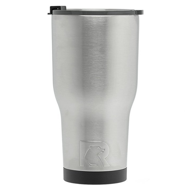 RTIC Double Wall Vacuum Insulated Tumbler, 30 oz, Stainless Steel $7.99