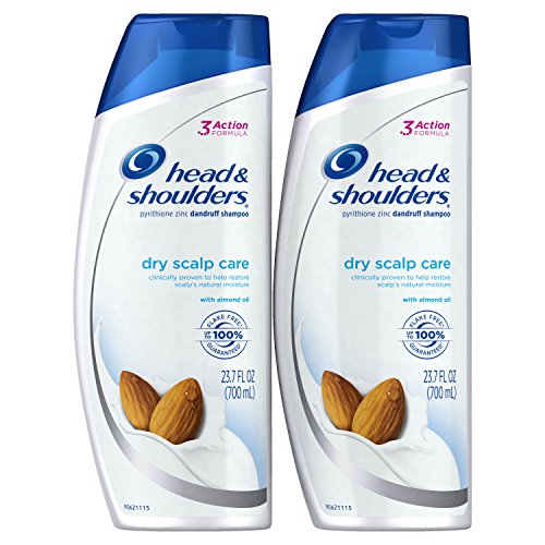 Head and Shoulders Anti Dandruff Shampoo, Dry Scalp Care with Almond Oil, 23.7 Fl Oz (Pack of 2), Only $10.31