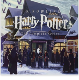 Harry Potter 官方精裝版全集, 原價$100, 現僅售$39.99，免運費！