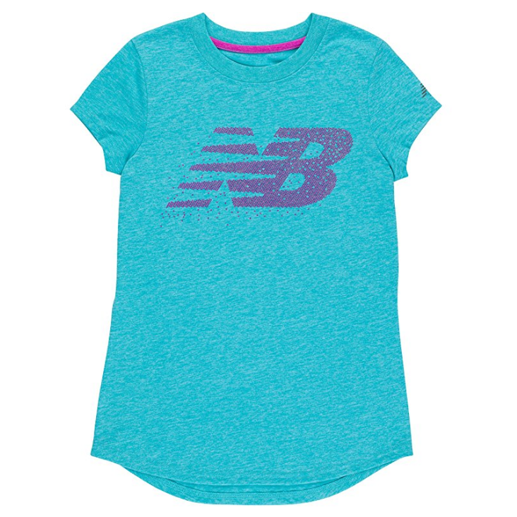 New Balance Girls' Short Sleeve Graphic Tee $2.83