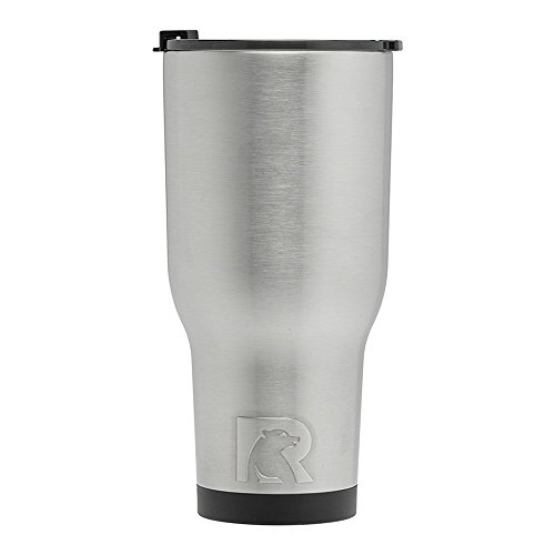 史低價！RTIC 雙層真空隔溫帶蓋不鏽鋼杯，40 oz，原價$13.99，現僅售$9.99