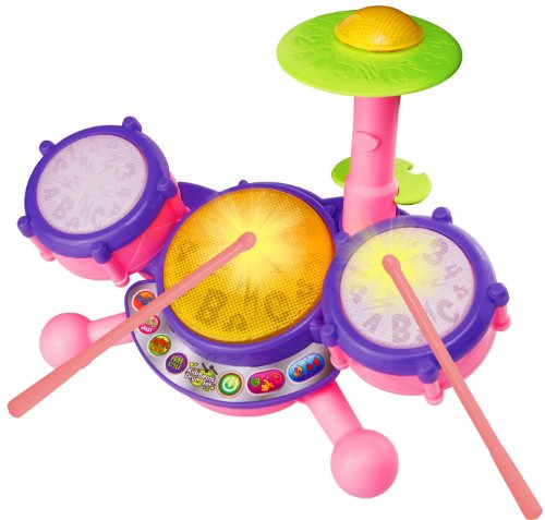 VTech KidiBeats Drum Set - Pink - Online Exclusive, Only $12.79