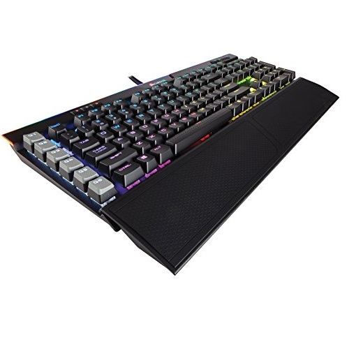 CORSAIR K95 RGB PLATINUM Mechanical Gaming Keyboard - USB Passthrough & Media Controls - Fastest Cherry MX Speed - RGB LED Backlit - Black Finish, Only $149.99, You Save $50.00(25%)