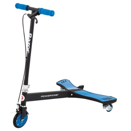 Razor PowerWing Caster Scooter - Blue, Only $49.00, free shipping