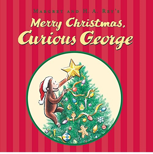 《Merry Christmas, Curious George好奇猴乔治 圣诞快乐》，原价$9.99，现仅售$3.65