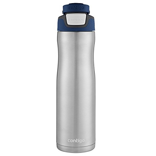 Contigo AUTOSEAL Chill Stainless Steel Water Bottle, 24oz, Monaco, Only $12.80