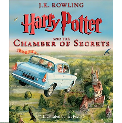 史低价！《 Harry Potter and the Chamber of Secrets哈利·波特与密室》， 精装版 ，原价$39.99，现使用折扣码后仅售$10.96