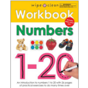 Wipe Clean Workbook Numbers 1-20   $2.90