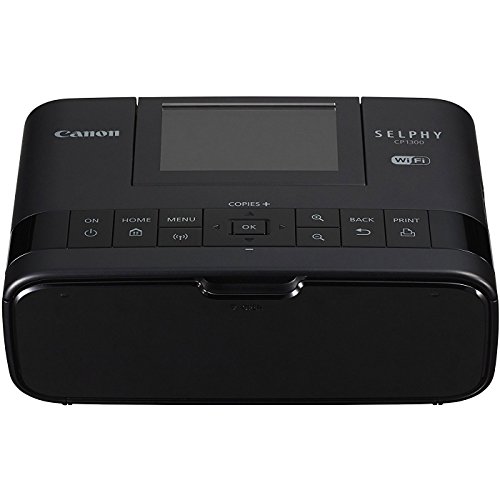 Canon SELPHY CP1300 Wireless Compact Photo Printer with AirPrint and Mopria Device Printing, Black, Only $99.99, free shipping