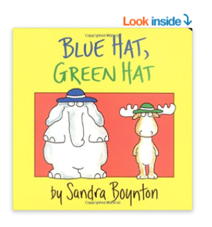 Blue Hat, Green Hat 蓝帽子 绿帽子儿童绘本 1-5岁, 原价$5.99, 现仅售$2.58