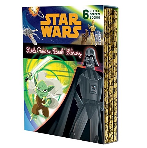 史低价！《The Star Wars Little Golden Book Library金色童书系列之星球大战绘本套装》，共6本，原价$29.94，现仅售$6.59