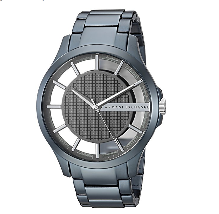 Armani Exchange Men's Dress Blue  Watch AX2401 only  $97.57