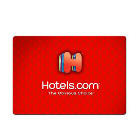 $50 Hotels.com電子購物卡 用折扣碼后僅售$42.50 E-mail送達