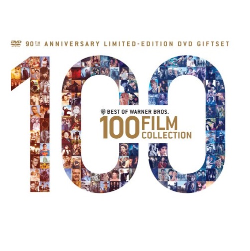 史低价！ Best of Warner Bros. 100 Film Collection (DVD)华纳兄弟 100部最佳电影 限量收藏DVD，原价$597.92，现仅售$63.99，免运费