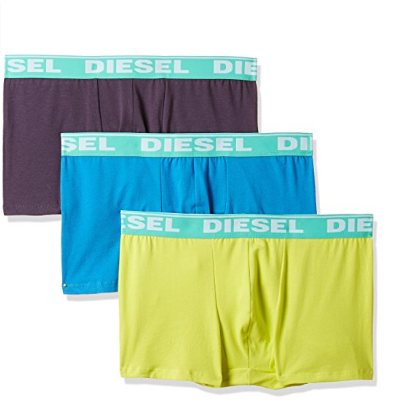 Diesel 迪賽 Fresh and Bright男士內褲三件套 特價僅售$17.61