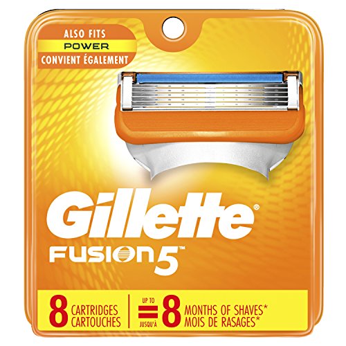 史低價！Gillette吉列 Fusion5 剃鬚替換刀片， 8個裝，原價$32.51，現點擊coupon后僅售$16.15