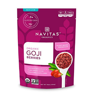 Navitas Organics Goji Berries, 16 oz. Bag — Organic, Non-GMO, Sun-Dried, Sulfite-Free, only $12.10, free shipping after using SS