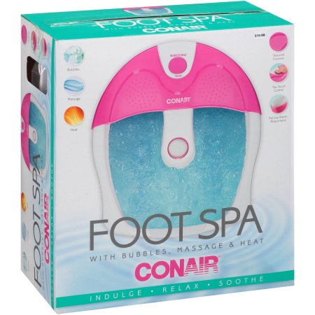 Conair Foot Spa with Bubbles, Massage & Heat, only $7.48