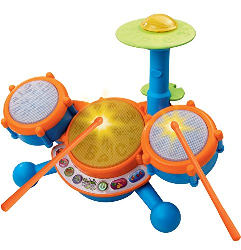 VTech KidiBeats Kids Drum Set, Orange, Only $9.59
