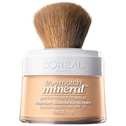 史低价！L'Oréal Paris True Match 矿物质散粉 ，浅象牙色，原价$15.95，现点击coupon后仅售$6.41，免运费