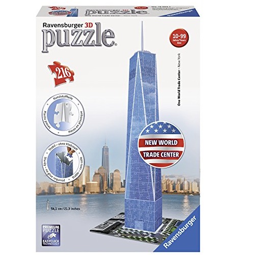 Ravensburger -One World Trade Center NY 3D Puzzle, Only $8.29, You Save $21.70(72%)