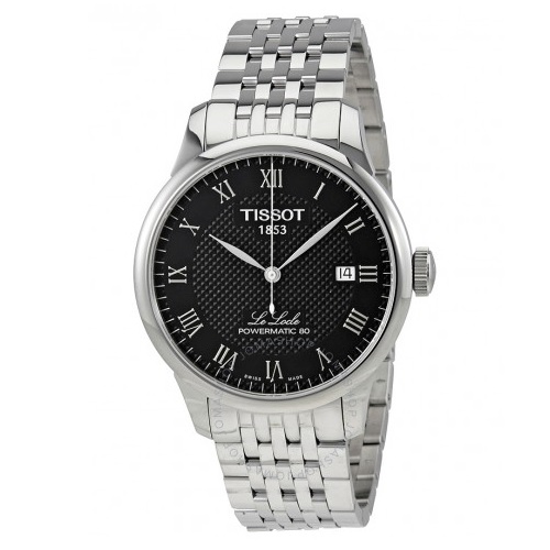Jomashop：TISSOT 天梭 力洛克系列 T006.407.11.053.00 男士自動機械手錶 ，原價$630.00，現使用折扣碼后僅售$363.99，免運費