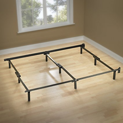 Zinus Compack 9-Leg Support Bed Frame, for Box Spring & Mattress Set, King  $20.46
