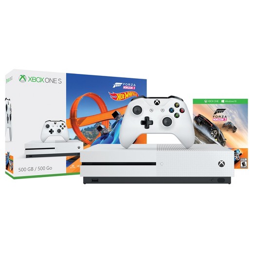 Xbox One S 500GB Console - Forza Horizon 3 Hot Wheels Bundle  $ 199