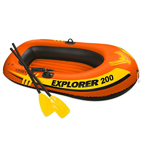 Intex Recreation 58331EP Explorer 200 2-Person Boat Set, 73 x 37-In.p, Only $8.23