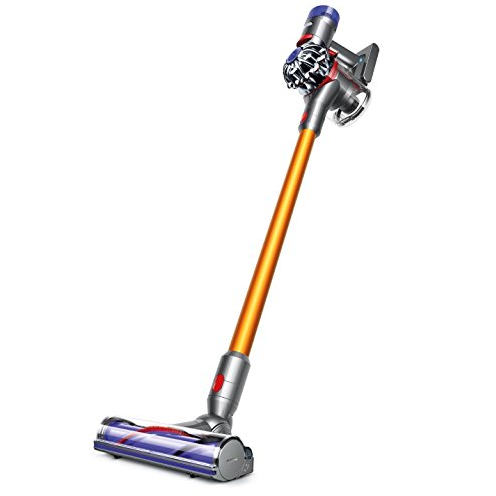 Dyson V8 Absolute Cord-Free Stick Vacuum, Iron/Yellow (Certified Refurbished) $409.06，FREE Shipping