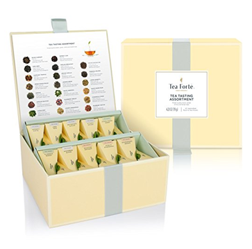 僅限今日！Tea Forte經典茶包大禮盒，含20種口味共40包，原價$60.00，現僅售$40.00，免運費