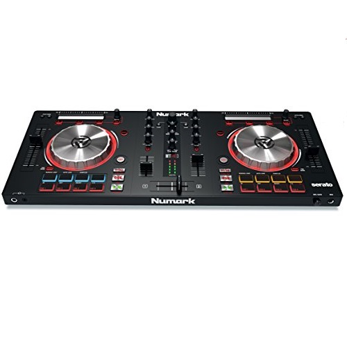 Numark Mixtrack Pro 3 | USB DJ Controller with Trigger Pads & Serato DJ Intro Download (Includes Built-In Sound Card), Only $159.00, You Save $90.00(36%)
