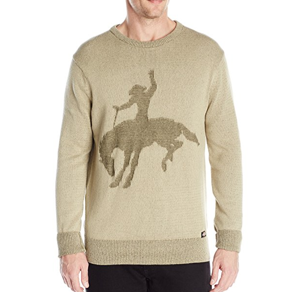 Dickies Men's Mustang Crew-Neck Sweater only $9.81