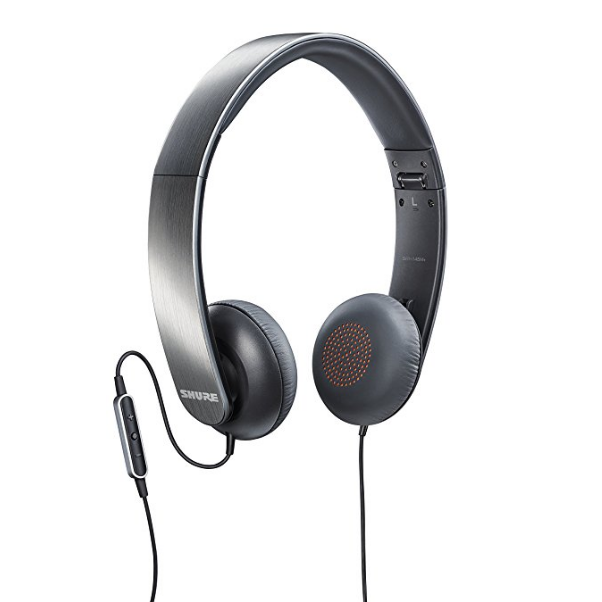SHURE舒尔 SRH145m+ 便携耳机，带Mic和人线控，现仅售$21.27，免运费