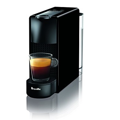 Nespresso Essenza Mini Espresso Machine by Breville, Piano Black, Only $75.95, free shipping