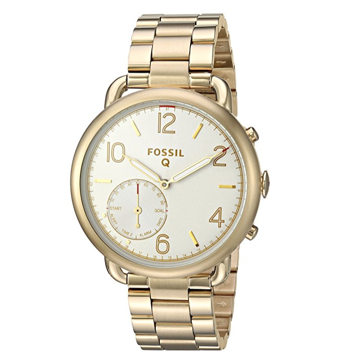 Fossil Hybrid Smartwatch - Q Tailor Gold-Tone Stainless Steel only $71.25