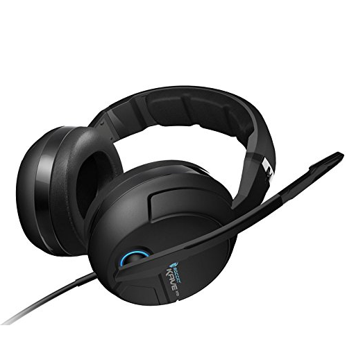 ROCCAT KAVE XTD ANALOG Premium 5.1 Surround Sound Analog Gaming Headset, Black $49.99，FREE Shipping