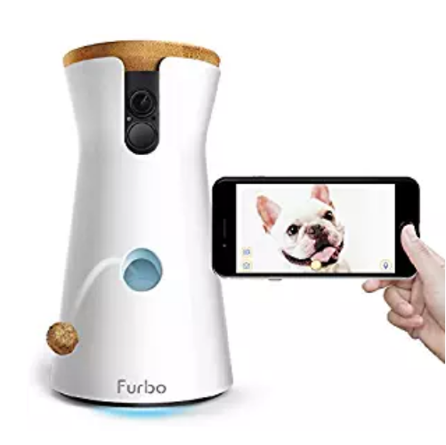 Furbo Dog Camera: Treat Tossing, Full HD Wifi Pet Camera and 2-Way Audio, Designed for Dogs, Works with Amazon Alexa (As Seen On Ellen) $118.00