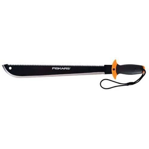 Fiskars 18吋 專業 砍刀，刀背帶鋸齒，原價$24.98，現僅售$11.00