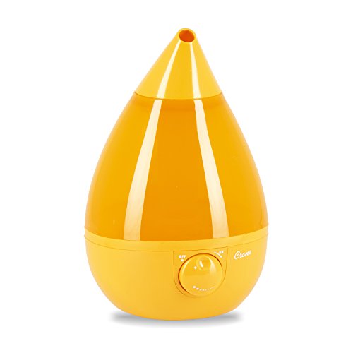 Crane USA Humidifiers - Orange Drop Ultrasonic Cool Mist Humidifier - 1 Gallon Adjustable Mist Output, Automatic Shut-off, Whisper-Quiet Operation,, Only $29.88, You Save $25.11(46%)