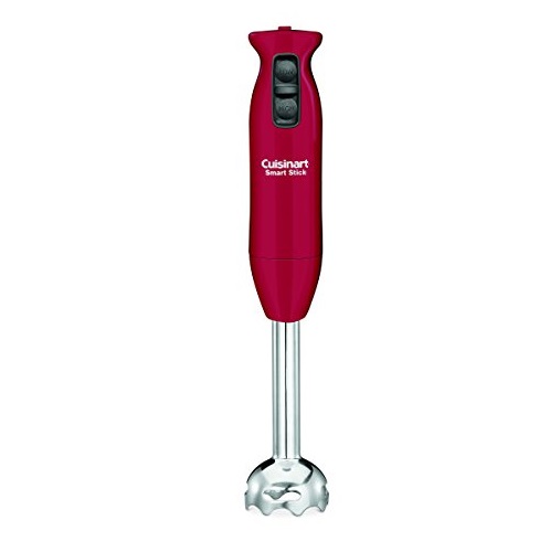 Cuisinart CSB-75R Smart Stick 2-Speed Immersion Hand Blender, Red, Only $21.31