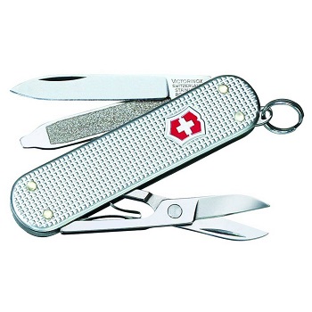 Victorinox Swiss Army Classic SD Pocket Knife, Silver Alox, Only $16.26