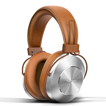 Pioneer Bluetooth and High-Resolution Over Ear Wireless Headphone, Brown (SE-MS7BT-T) $79.99，FREE Shipping
