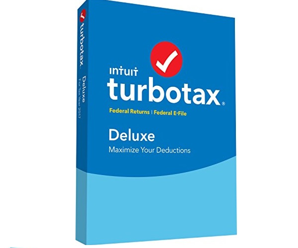史低价！TurboTax 2017年Deluxe豪华报税软件套装，包括Fed 联邦税 + EFile，原价$49.99，现仅售$29.99，免运费