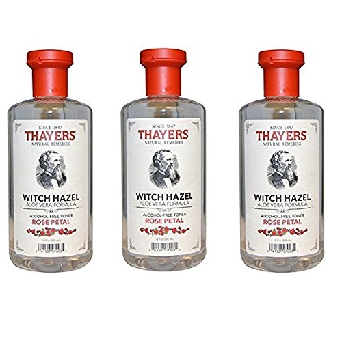 Thayers Alcohol-free Rose Petal Soothing Witch Hazel for Face & Skin with Aloe Vera, 12 oz ( Pack of 3), Only $20.70, free shipping
