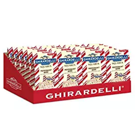 Ghirardelli Limited Edition Peppermint Bark Squares Bag, Xsmall, 0.83 oz. (Pack of 24) $16.95