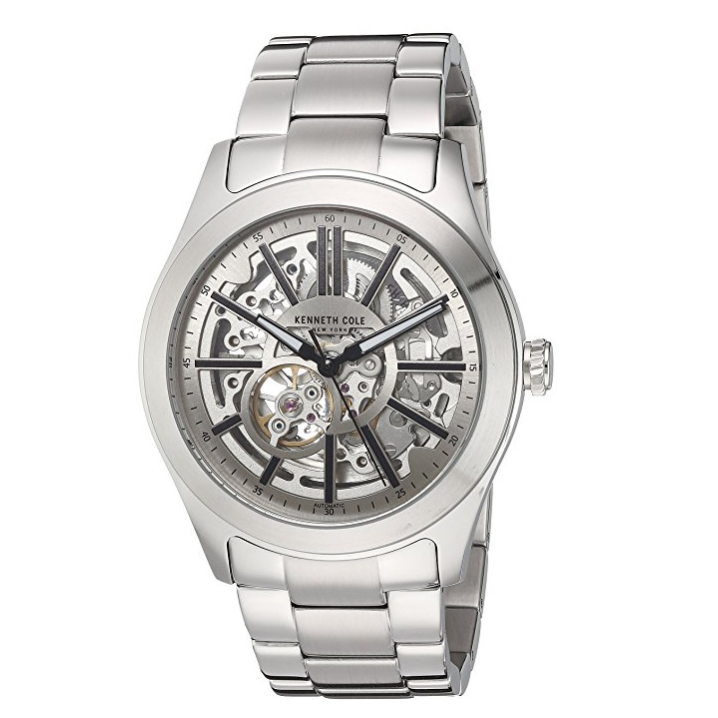 Kenneth Cole New York Men's ' Automatic Stainless Steel Dress Watch, Color:Silver-Toned (Model: 10030815) only $72.95