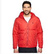 U.S. POLO ASSN. Diamond Quilted Hooded Jacket  $24.99