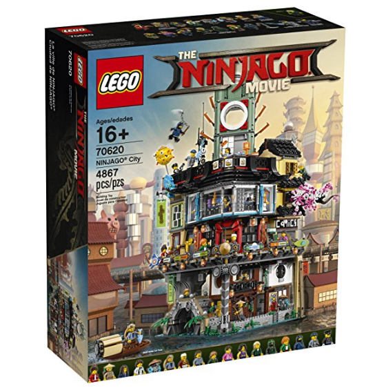 史低价！LEGO 乐高 幻影忍者系列 70620 幻影忍者城市，仅售$239.99，免运费