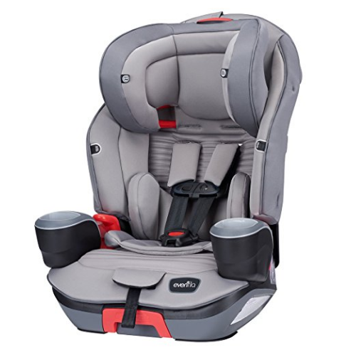 Evenflo Evolve Platinum 3-In-1 Combination Booster Seat, Charcoal Stripe $99.98，FREE Shipping